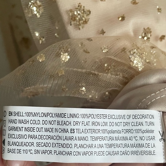 Forever 21 Gold Dress. Pre-Owned. - Picture 5 of 5